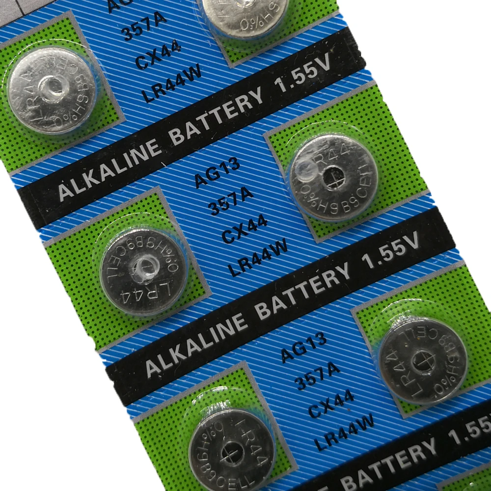 Discount Wholesale 1000cards(10PCS/lot =1cards )1.55V AG13 CX44 LR44W 357A Lithium Button Coin Cell Battery Batteries Alkaline Battery 3 Discount Wholesale 1000cards(10PCS/lot =1cards )1.55V AG13 CX44 LR44W 357A Lithium Button Coin Cell Battery Batteries Alkaline Battery 3