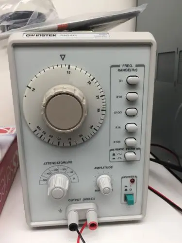 

Fast arrival GWINSTEK GAG-810 1MHz Audio Singal Generator with 0.02% Low Sine Wave Distortion