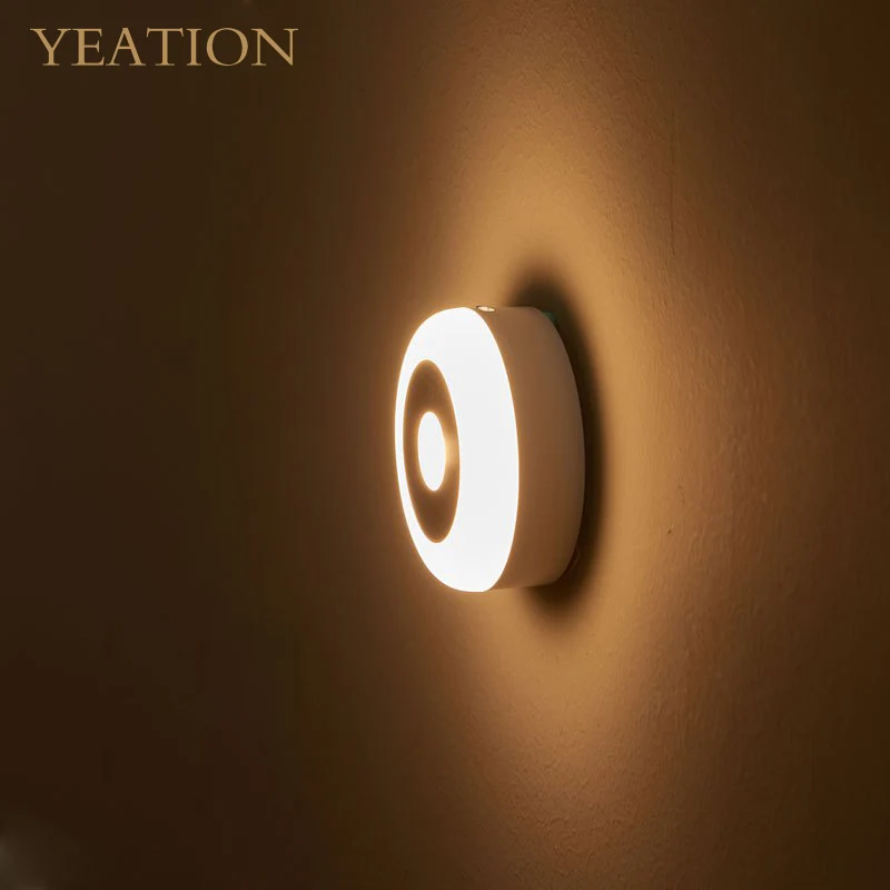 

YEATION LED Wall-mounted Human Induced Night Light Home Night Lamp