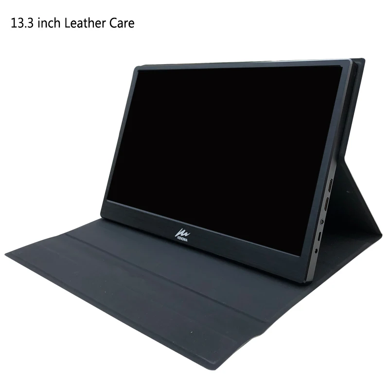 13.3 inch High Quality Portable Leather Case for Protector monitor