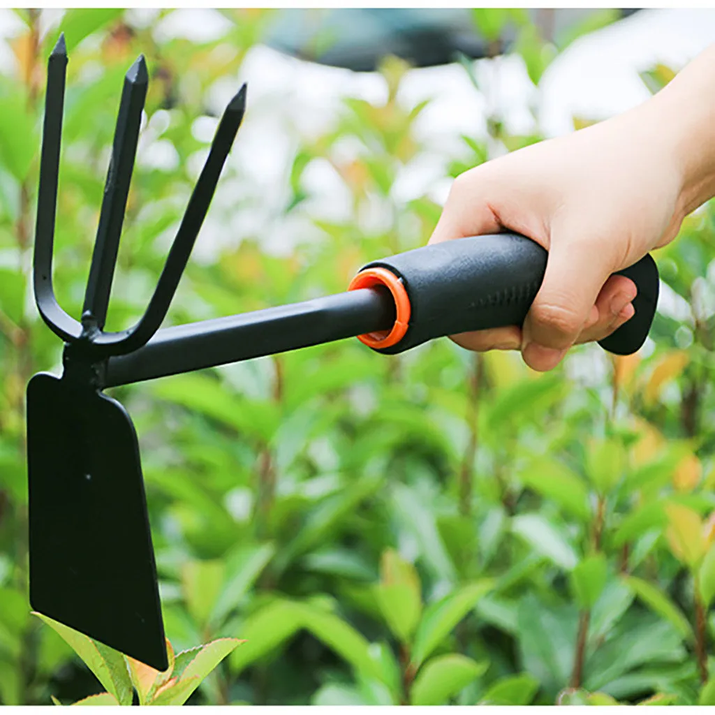 Stainless Steel Hand Hoe Garden Weeding Tool Gardening Digging for Camping 