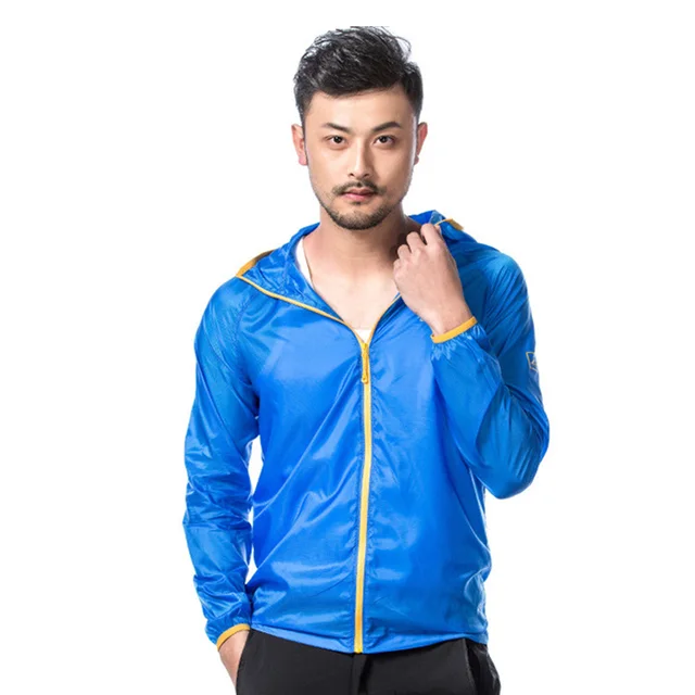 Men's Summer Jackets Fashion UV Protection Breathable Jacket Waterproof