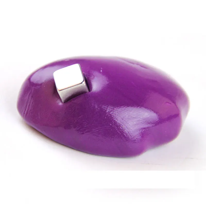

DIY Magnetic Slime Polymer Clay Intelligent Rubber Magnet Plasticine Mud Magic Hand Putty Doh Bounce Toys Kids Gift Silly fluffy