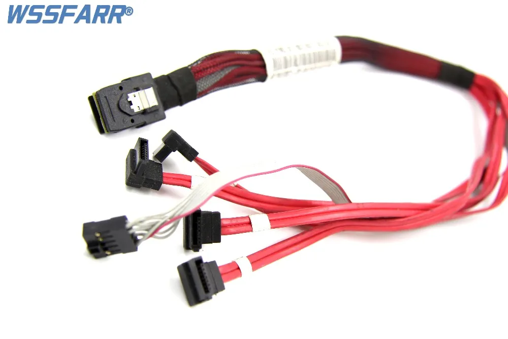 NEW Original for Mini SAS SFF 8087 to SATA Cable DL320 G6 for HP server SAS cable 538872 002in