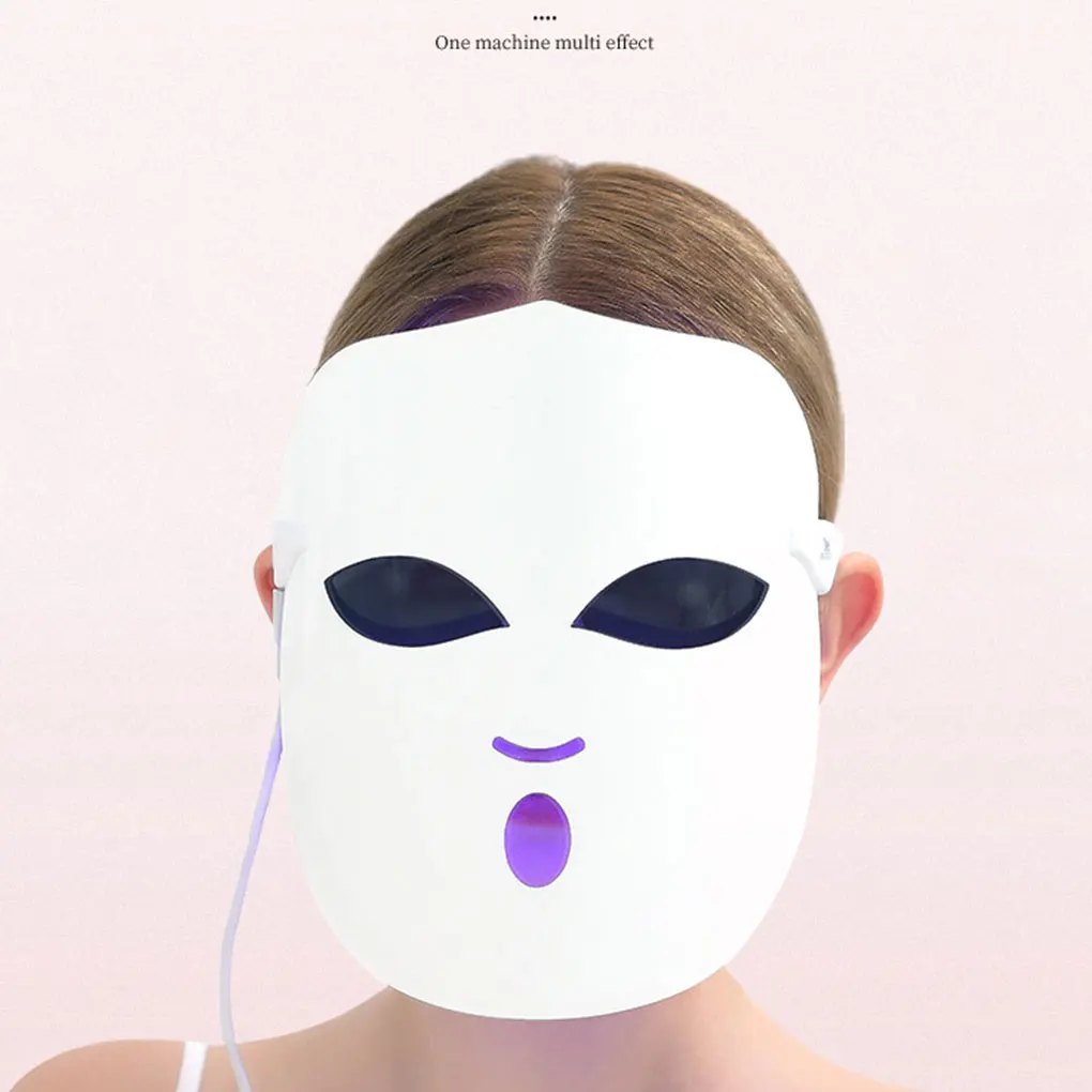 

Semimesei3 Color LED Face Mask Therapy Facial Beauty Skin Care Mask Household Photon Beauty Device