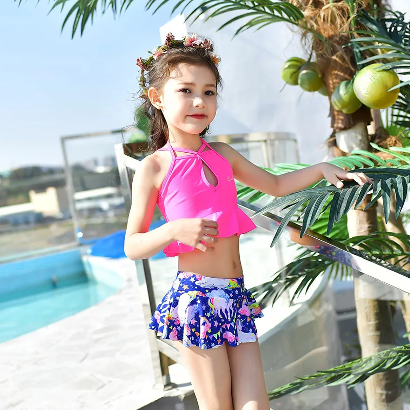 Kids Swimwear For Girls Swim Suits Plus Size Tankini Swimsuits Girl