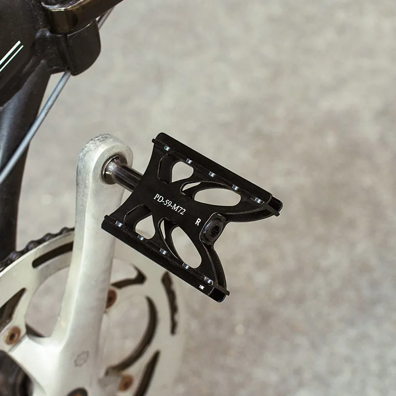 Велосипедная педаль TWTOPSE складная подшипниковая для Brompton Cro Mo подставка парковки