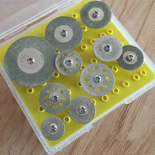 Mini Diamond Saw Blade Silver Cutting Disc Cut-off Hold Wheel Set For Dremel Rotary Tool Cutting / Grinding / Engraving Tools Mini Diamond Saw Blade Silver Cutting Disc Cut-off Hold Wheel Set For Dremel Rotary Tool Cutting / Grinding / Engraving Tools