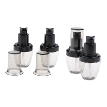 

4Pcs Empty Spray Pump Bottles Refillable Makeup Lotion Cream Containers 30ml