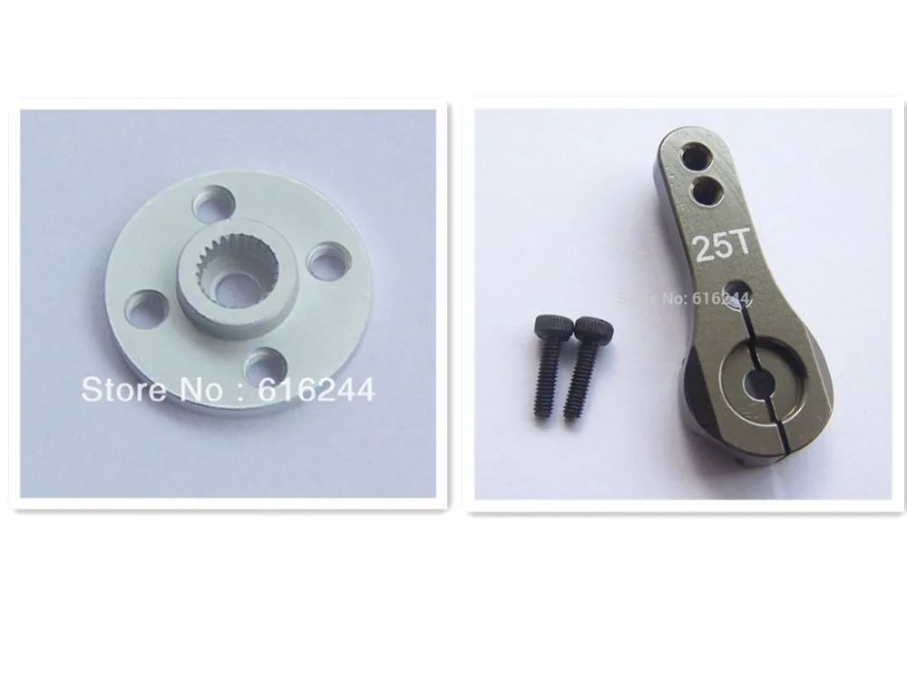 

Freeship 10/100x Aluminum Metal 25T Servo Arm Round type Disc Metal Horns /25T Arm horn For DS3218 DS3115 Futaba ACE Robot