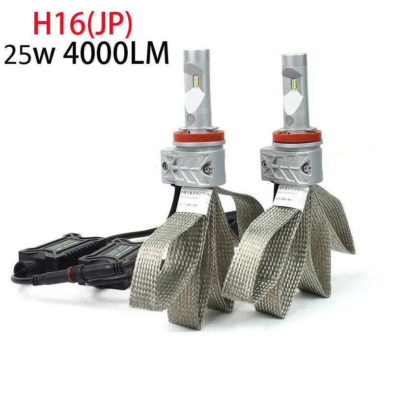 H16 JP Japanese 50w 8000Lm Fanless Auto Fog Conversion Kit for Japanese Toyota Lexus Suzuki Mazda
