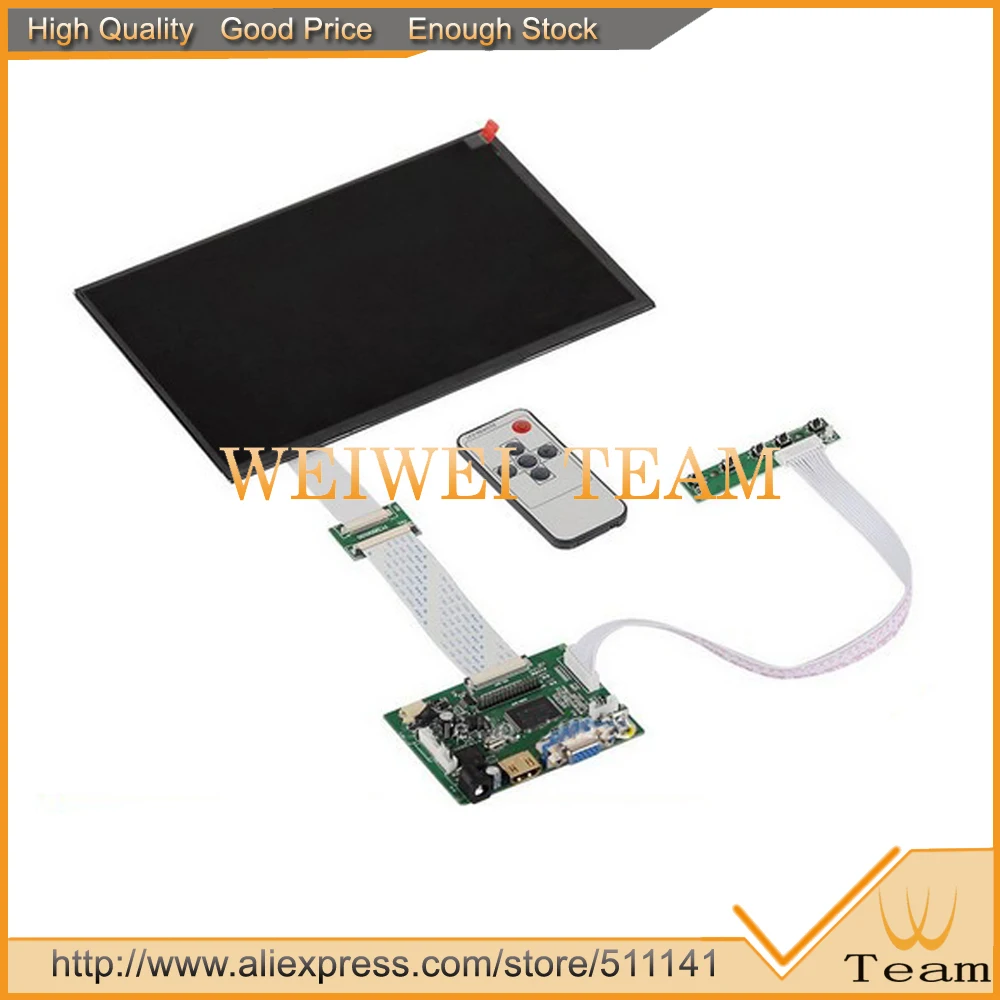 10 1 дюймов IPS для Raspberry Pi монитор 1280(RGB)* 800 на тонкопленочных транзисторах