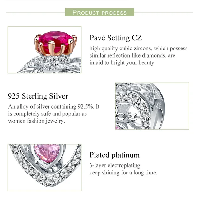BAMOER 100 925 Sterling Silver Queen amp Princess Crown koraliki miłość serce Charms Fit bransoletki Bangles Clear CZ Biżuteria SCC1115 tanie i dobre opinie Fine Beads Kształt serca Srebrny 1 5*1 1cm Zircon 67194112040 Stava 1 9g GDTC Rocznica zaangażowanie prezent Impreza ślub BAMOER 100 925 Sterling Silver Queen amp Princess Crown koraliki miłość serce Charms Fit bransoletki Bangles Clear CZ Biżuteria SCC1115 tanie i dobre opinie Fine Beads Kształt serca Srebrny 1 5*1 1cm Zircon 67194112040 Stava 1 9g GDTC Rocznica zaangażowanie prezent Impreza ślub