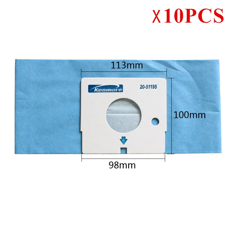 

10pcs/lot Vacuum Cleaner Paper Dust Bags For Lg V-3700Y V-CR142STN ZW1300 V-C 44...V-C 65...etc. vacuum cleaner parts dust bags