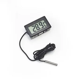 

300PCS LCD Digital Thermometer Probe Fridge Freezer Thermometer Thermograph for Refrigerator -50~ 110 Degree Without Retail Box