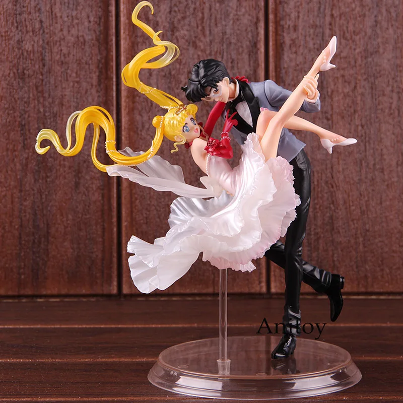 

Figuarts Zero Chouette Sailor Moon Figure Action Tsukino Usagi Tuxedo Mask Mask Dance Ver. PVC Collectible Model Toy