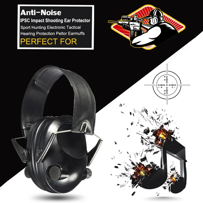 Prix pour 2017 Chaude Anti-bruit Sport Impact Chasse Électronique Tactique Oreille Tournage Protecteurs Protection Auditive Peltor Oreilles Prix pour 2017 Chaude Anti-bruit Sport Impact Chasse Électronique Tactique Oreille Tournage Protecteurs Protection Auditive Peltor Oreilles
