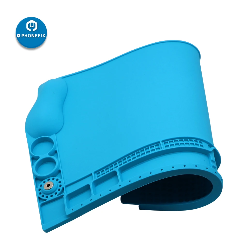 PHONEFIX SS-004H 3D подкладка для ремонта мобильных телефонов Подушка высокотемпературная паяльная сварочная Магнитная ремонтная подушка