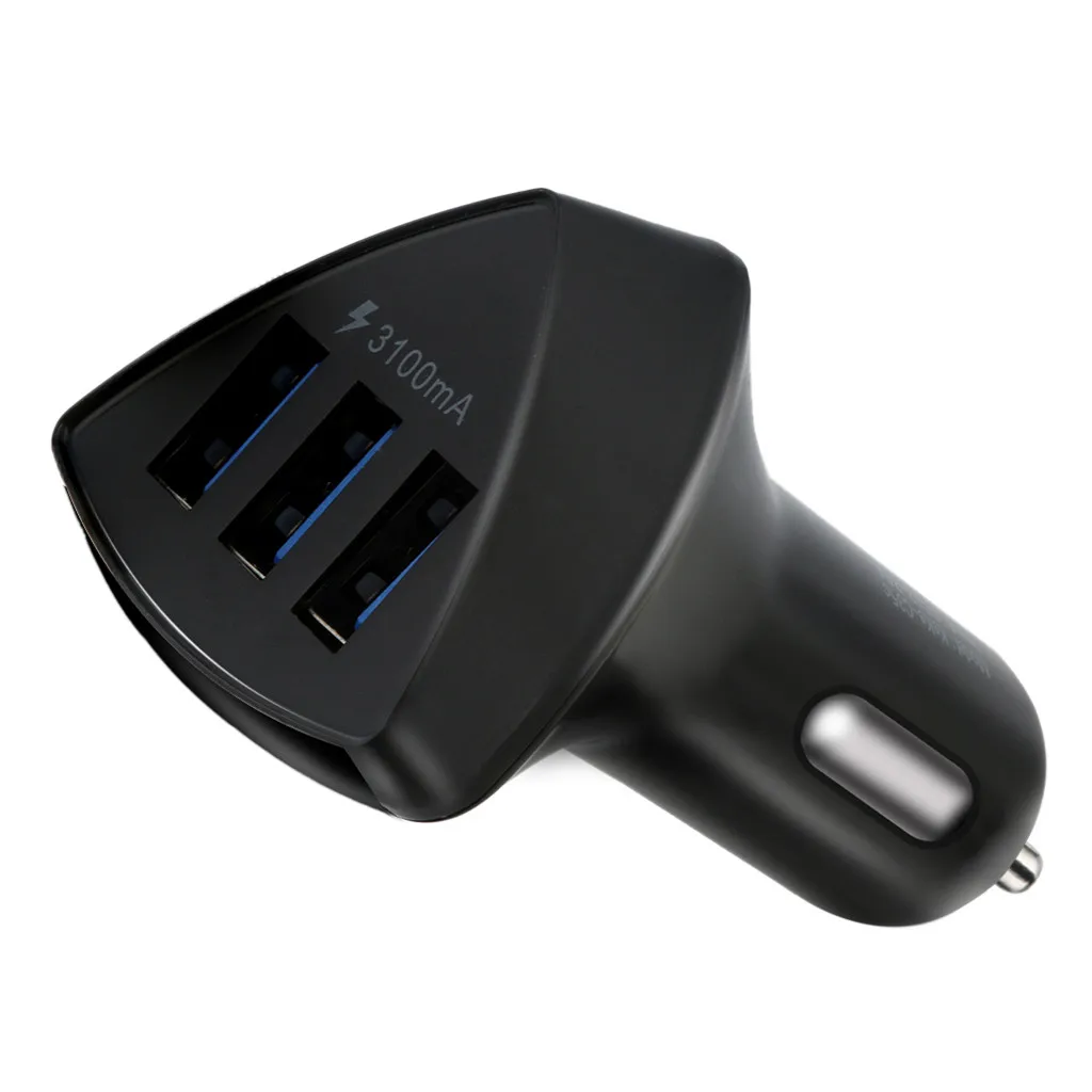 Universal Car charger Triple 3 Port USB 3.0 Car Charger 3.1A Fast
