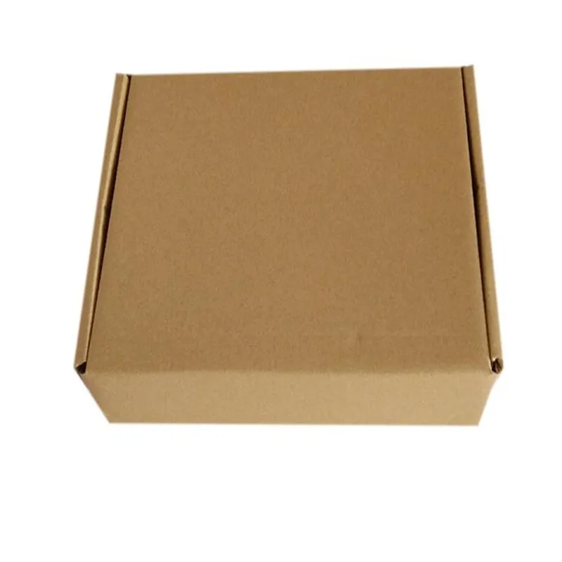 Retail 23*16*6cm 10pcs/lot Brown Paper Kraft Box Post Craft Pack Boxes Packaging Storage Kraft Paper Boxes Mailing Box PP774