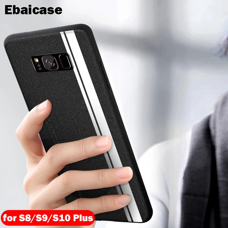 

For Samsung S8 Case Original Culture Pearl Leather Soft Edge Protection Cover for Samsung Galaxy S8 S9 S10 Plus S10e Case Cover