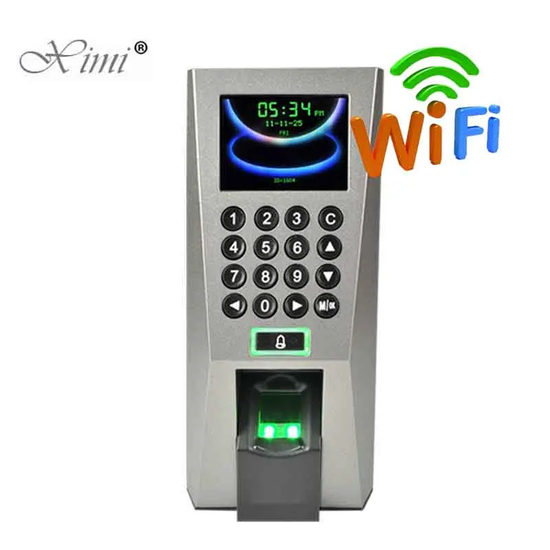 

Biometric Fingerprint Time Attendance ZK Door Access Control System With WIFI TCP/IP F18 Fingerprint Access Controller