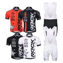 2016 Mens Summer Cycling Jerseys Ropa Ciclismo Cycling Clothing Bike Pro Sport Wear Gel Breathable Pad Bib Shorts