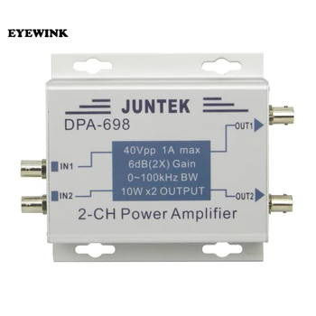 

DPA-698 high power dual channel DDS function signal generator power amplifier DC power amplifier 40Vpp