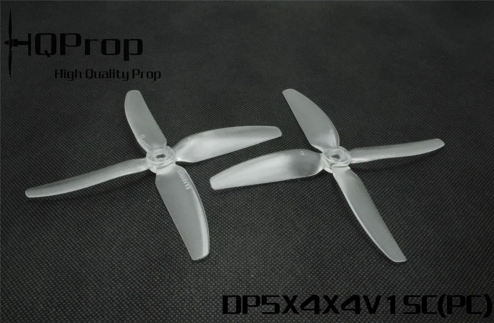 

HQProp Propeller 5"*4"*4"-V1S Clear, CW CCW, Mini Drone, FPV racing, Multicopter, 25 Sets per lot, Free Shipping