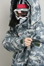 New Premium “Southplay” Winter Waterproof 10,000mm Skiing Snowboard (Light Khaki Military Jacket OR Denim Pants)