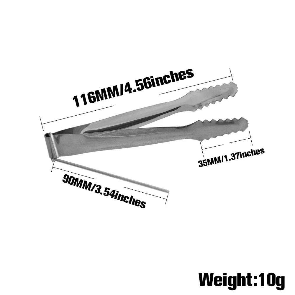 Металлический гребешок уголь для кальяна щипцы уголь зажимы фиксирующие щипцы 115 мм из нержавеющей стали с фольгой удар гвоздь