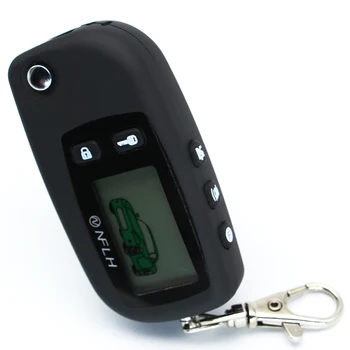 

9010 Lcd Remote Control Key Fob Tamarack For Tomahawk TW9010 Uncut Blade Fob Two Way Car Alarm System Tomahawk TW 9010