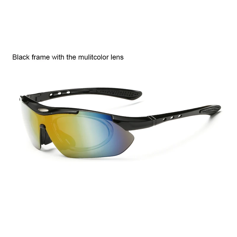 Polarized Cycling Sunglasses Outdoor Sport Windproof eyewear Mountain Bike Motorcycle Sun glass accessories 1 frame 5 lens/lot