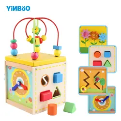 Детские деревянные игрушки для детей деревянные классические мульти Форма сортировщик блок для детей подарок деревянный