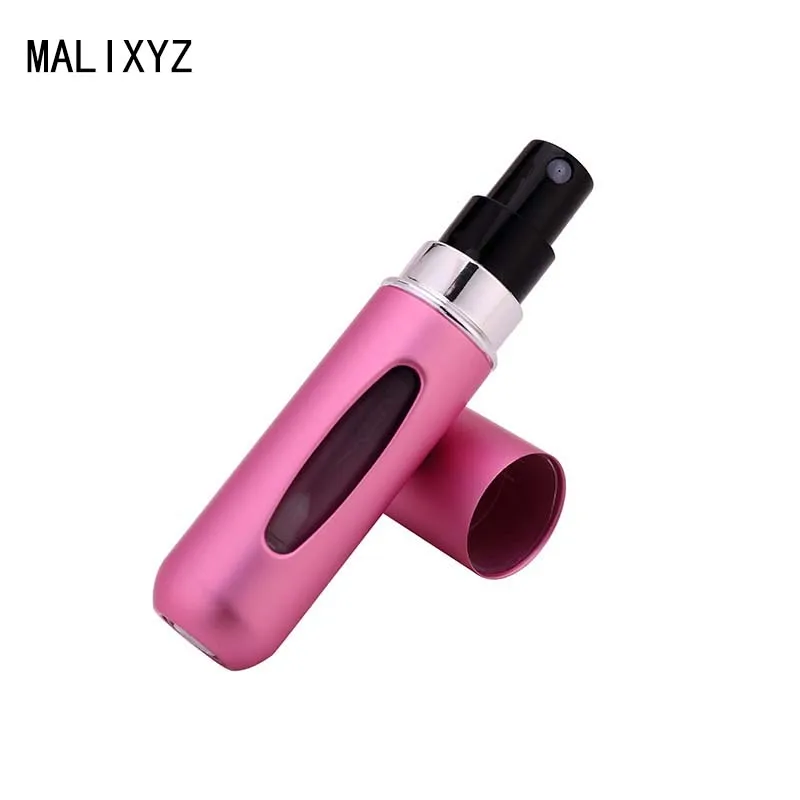 Refillable 5ml Refillable Mini Perfume Spray Bottle Aluminum Spray Atomizer Portable Travel Cosmetic Container Perfume Bottle-2