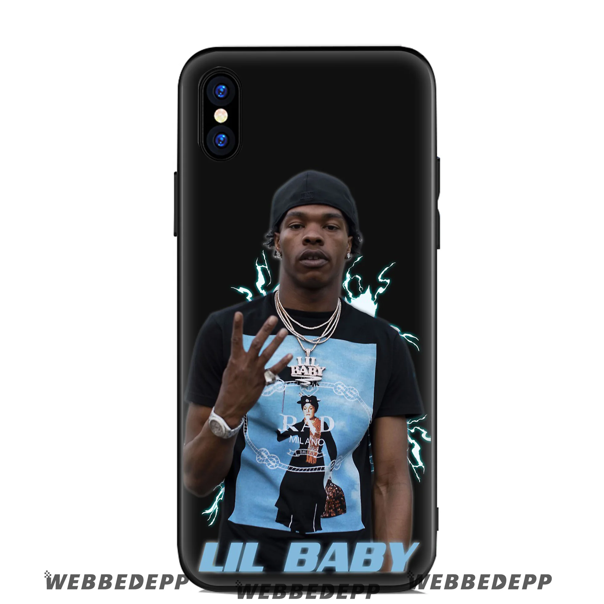 Мягкий силиконовый чехол WEBBEDEPP Lil для Apple iPhone 11 Pro Xr Xs Max X или 10 8 7 6 6S Plus 5 5S SE из ТПУ - Цвет: 6