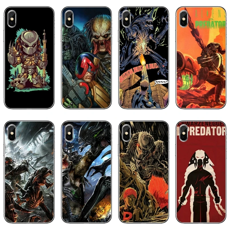 

The Predator Alien Vs Predator For Huawei Mate 20 10 9 8 lite pro Y9 Y7 Y6 prime Y5 II GR5 2017 2018 2019 Soft phone cover case