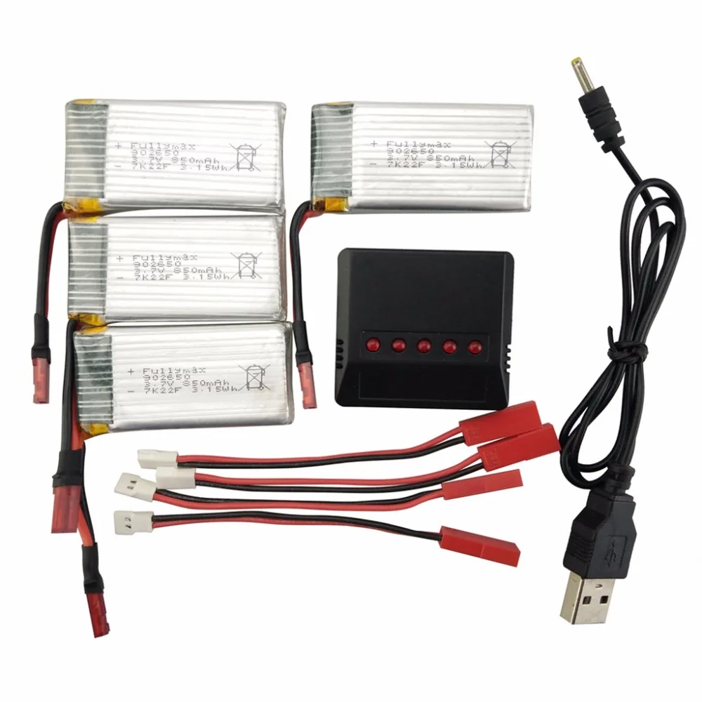 Foldable Quadcopter Accessories Fold UAV Parts Lithium Battery with 4