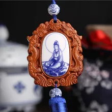 Авто декоративный кулон мусульманский деревянный резной милый автомобиль аксессуары для украшения счастливое благословение автомобиль stylingбесплатная