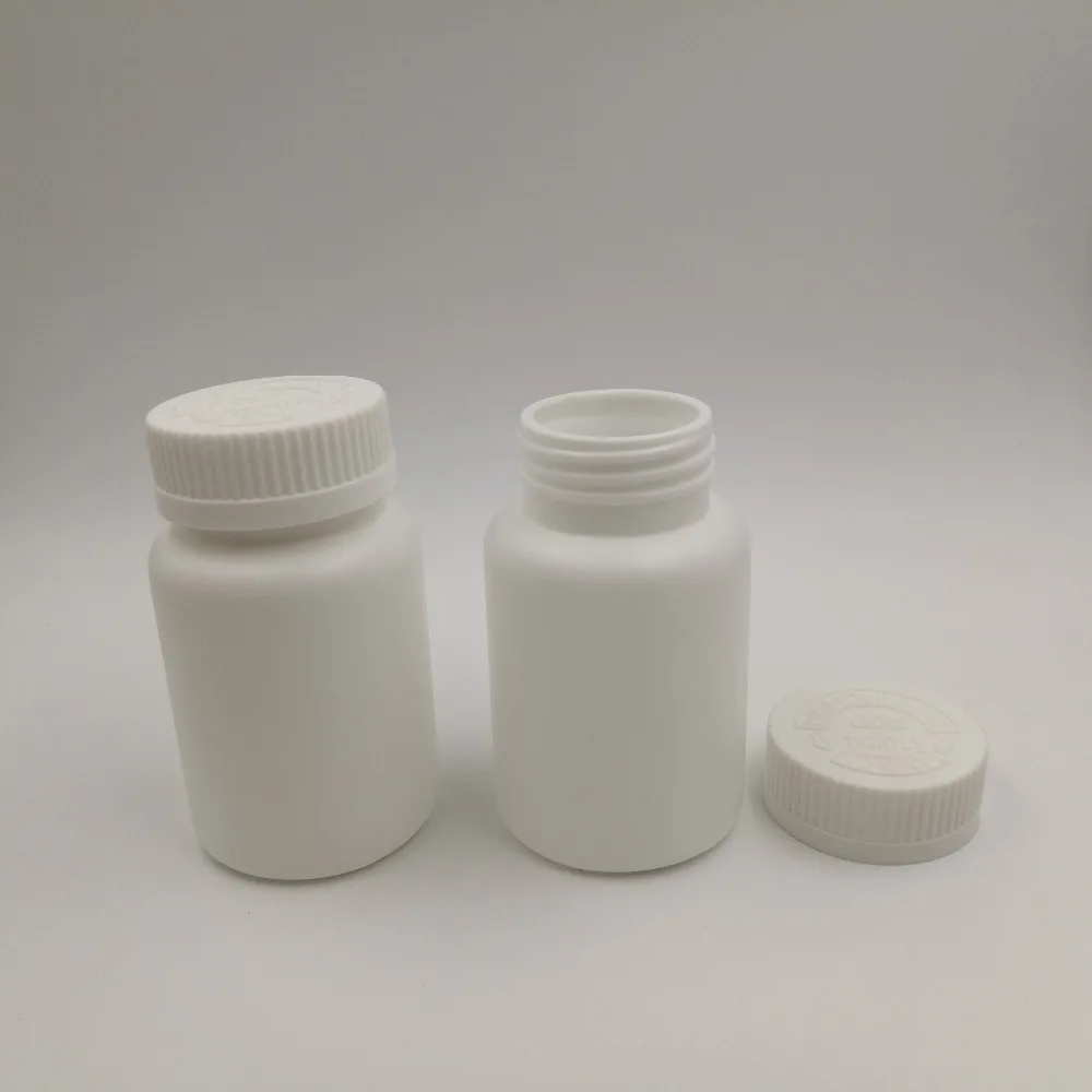 30pcs/lot 120cc 120ml HDPE plastic empty refillable Capsules pill bottles with CRC Cap | Красота и здоровье