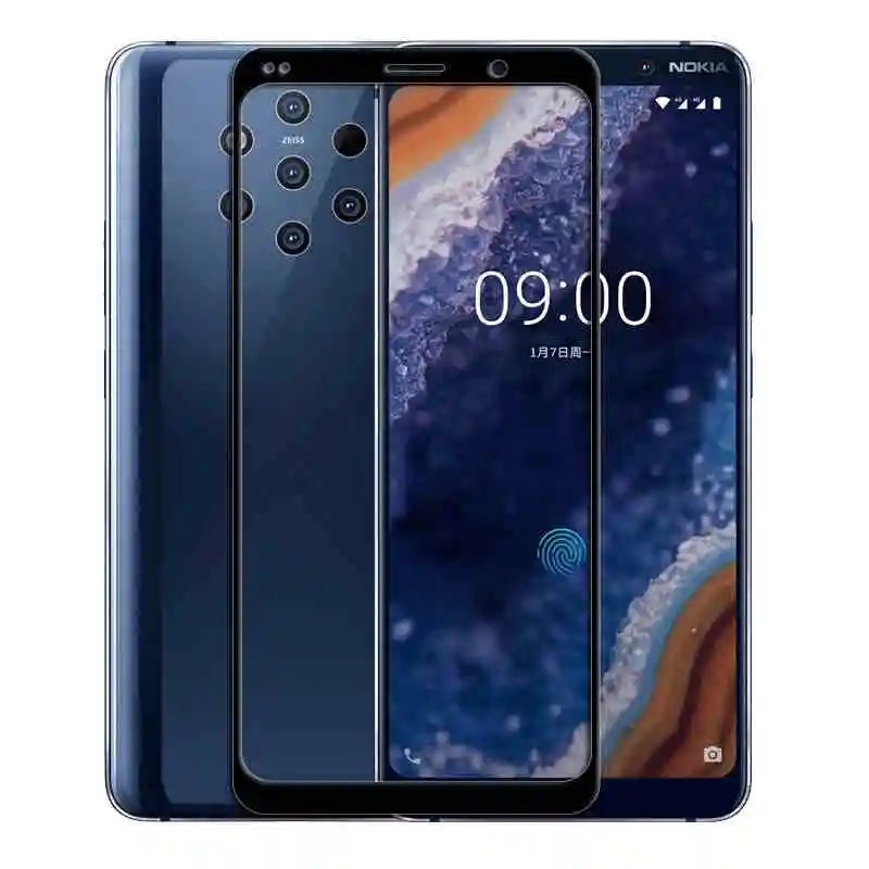 9H закаленное защитное стекло для Nokia 9 PureView 8 8,1 7 7,1 Plus 7plus 7,1 плюс Nokia7 Nokia7.1 Nokia8 Nokia8.1 Nokia9 Защитная пленка для экрана