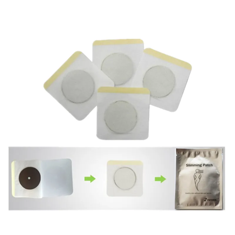 100% natural herbal ingredient  magnets navel leg slim patch_