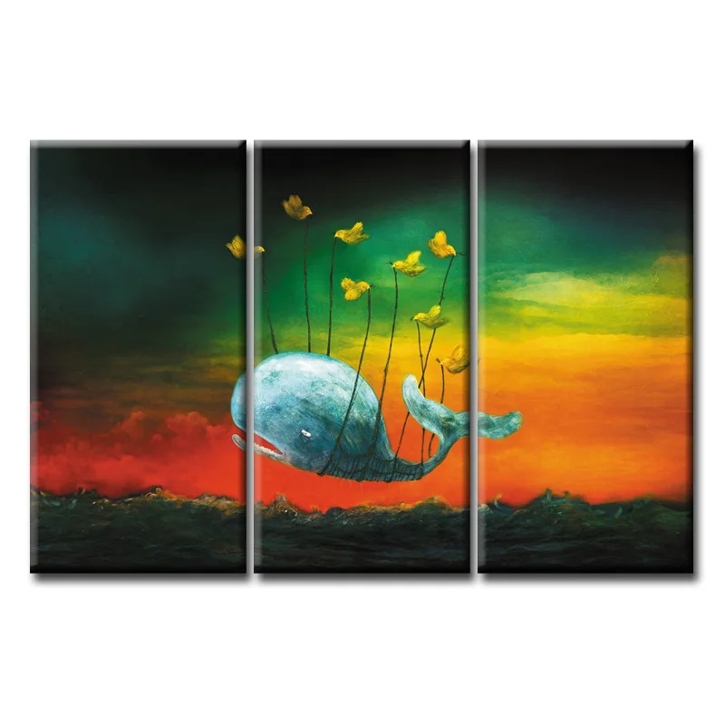 Canvas Printings Classic anime poster 3 Piece Modern Style Cheap Pictures Decorative Wall Art Framed Prints Gift/Abstract (22) | Дом и сад