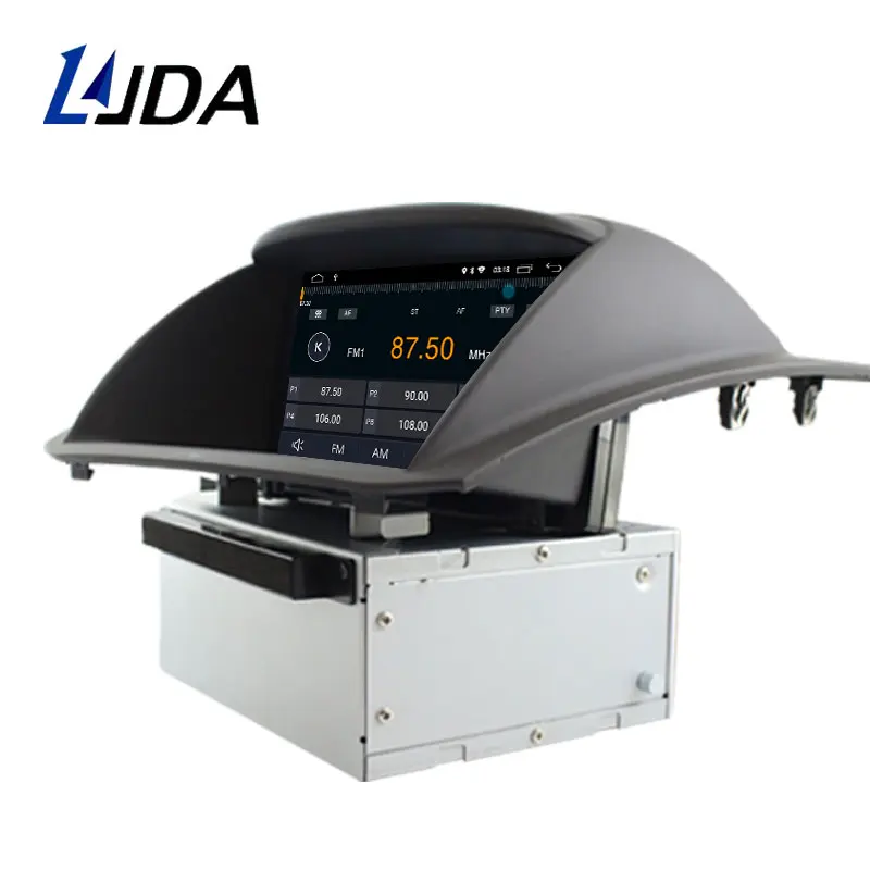 Sale LJDA Android 9.0 Car DVD Player For FORD Fiesta 2008-2017 GPS Navigation 2 Din Car Radio Multimedia WIFI Stereo IPS Headunit RDS 3