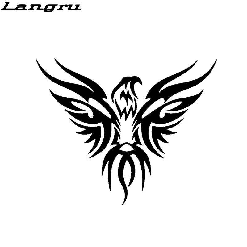 Langru Орел племенные животные модные мотоциклетные автомобильные наклейки