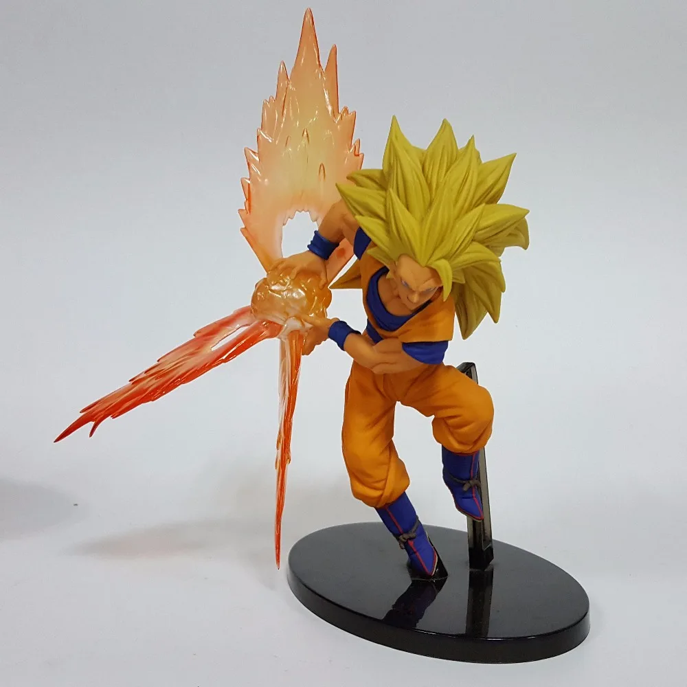 Dragon Ball Z Son Goku Super Saiyan Action Figures Super Kamehameha