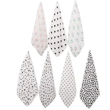 Отпечатано муслин Одеяла пеленать хлопок Мягкий новорожденных Детское одеяло для пеленания Одеяла многозначных маленьких Обёрточная бумага