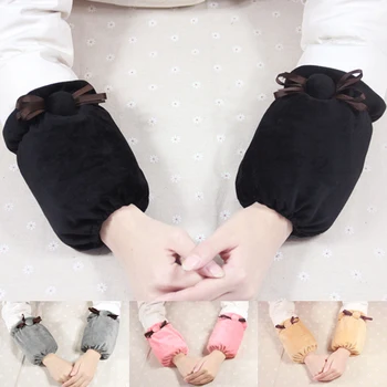 

Lovely Short Plush Sleeves And Adult Children General Office Home Female Antifouling Sleeve Kitchen Arm Oversleeves