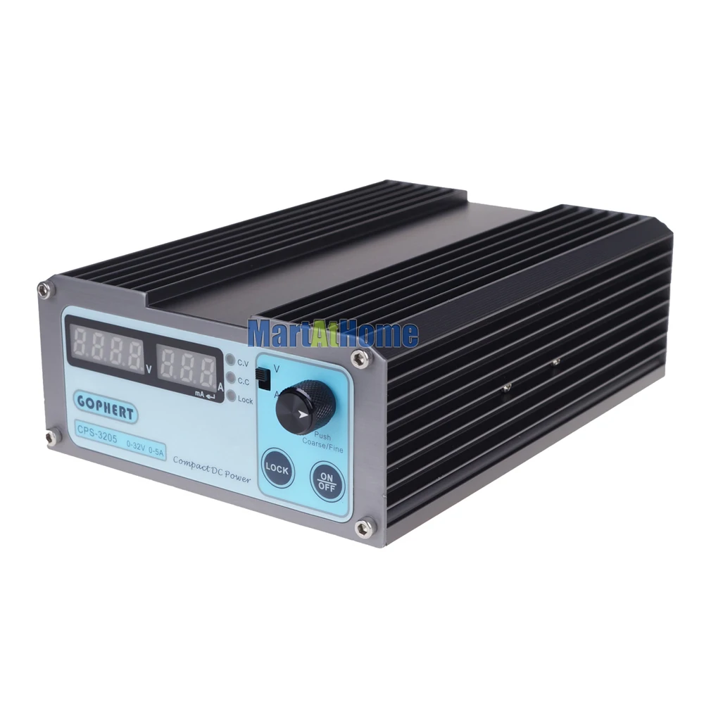 160W 0-32V 0-5A компактный цифровой источник питания постоянного тока 110 V-220 V Регулируемый OVP/OCP/OTP низкая мощность# BV278@ CF
