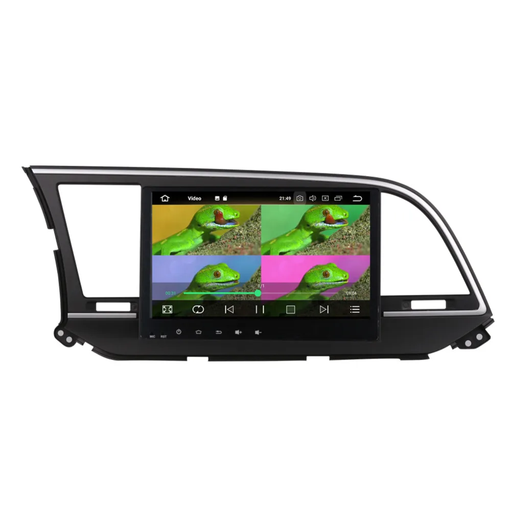 10 1-дюймовый Android Восьмиядерный 4 Гб RAM IPS экран Автомобильный GPS навигатор с Bluetooth